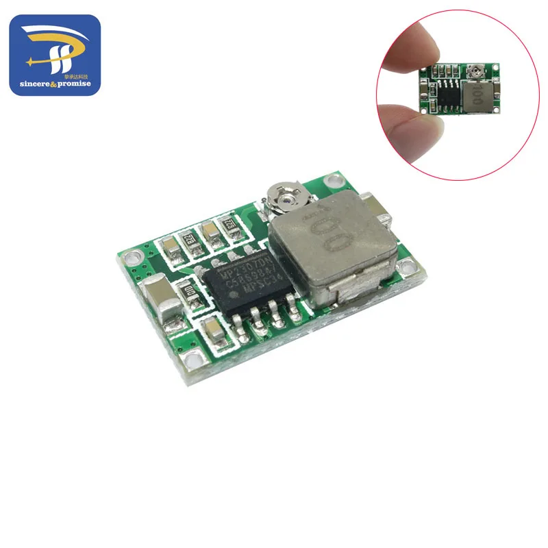 

10pcs/lot MINI 360 RC Airplane Module Mini 360 DC Buck Converter 2A Step Down Module 4.75V-23V to 1V-17V 17x11x3.8mm New LM2596