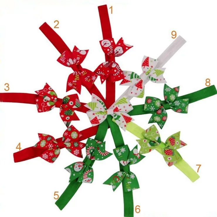 Elastic Bow Ribbon Headband