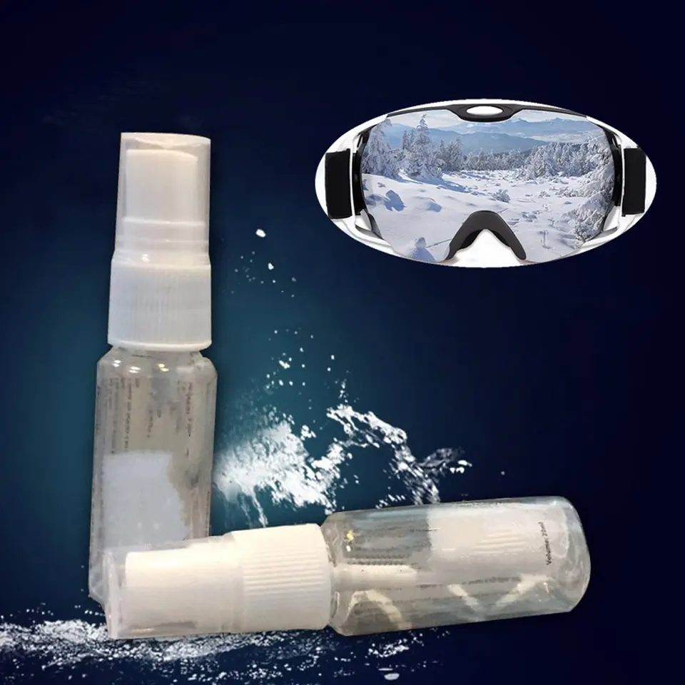 how to defog ski goggles