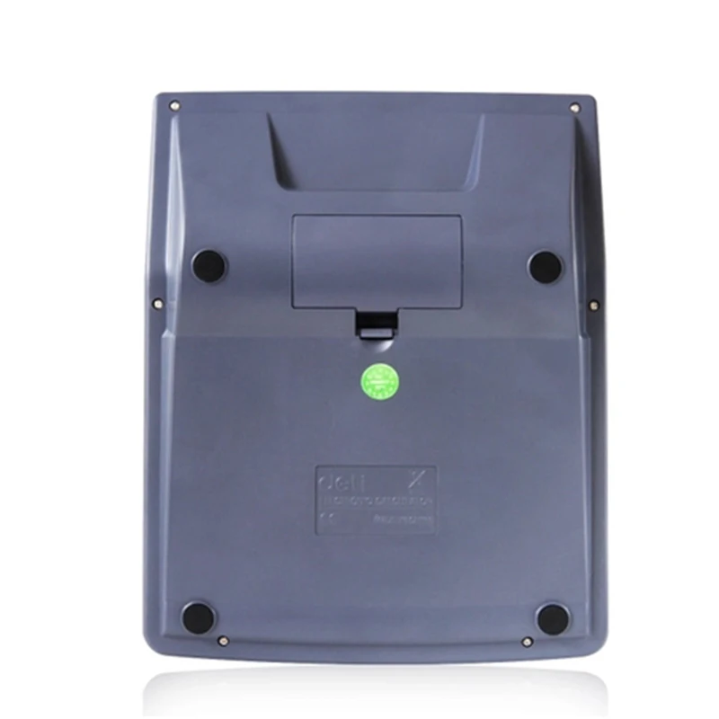 1 قطعة أصيلة ديلي 1529 الكريستال زر كبير صوت الكمبيوتر حاسبة 12 أرقام شاشة كبيرة مع ساعة