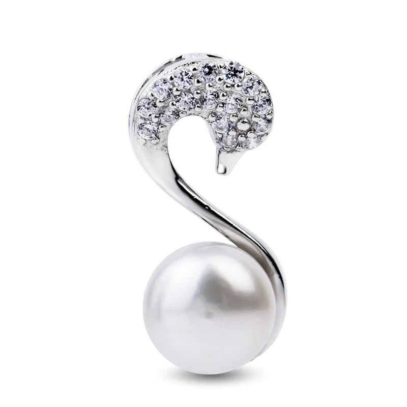 

Free Shipping Swan Big Natural Freshwater Pearl Pendant For Women/Ladies/Girls Wedding/Party Fashion Jewelry 925 Sterling Silver