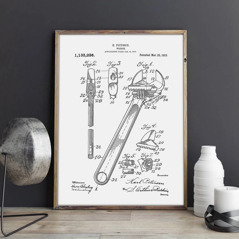 Wrench Canvas Prints