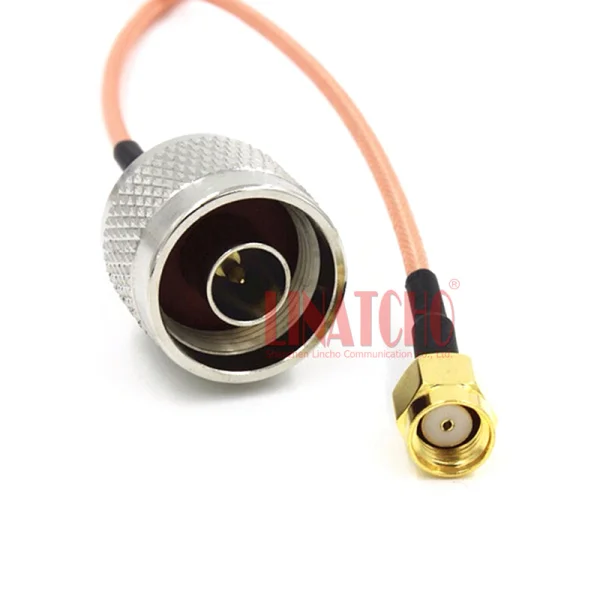 rf coaxial connector N male to RP SMA male 10cm RG316 jumper cable fiberglass antenna kit for helium hotspot