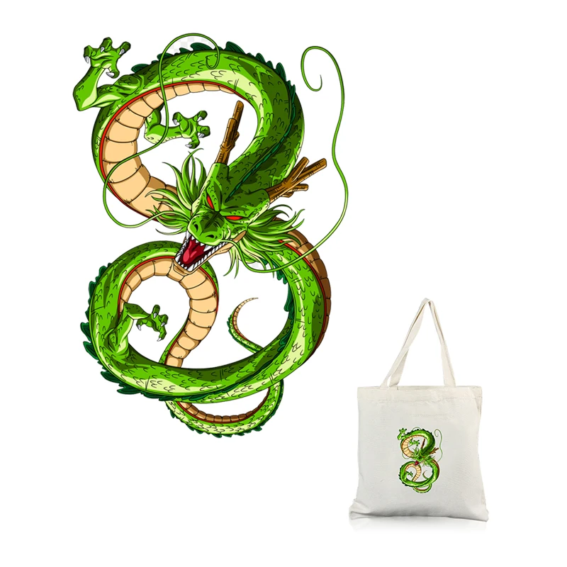 Dragon ball Shenron Clothe патчи термопечати передачи железные Стикеры-на DIY ручной работы украшение аппликация для джинсовых пальто E0174