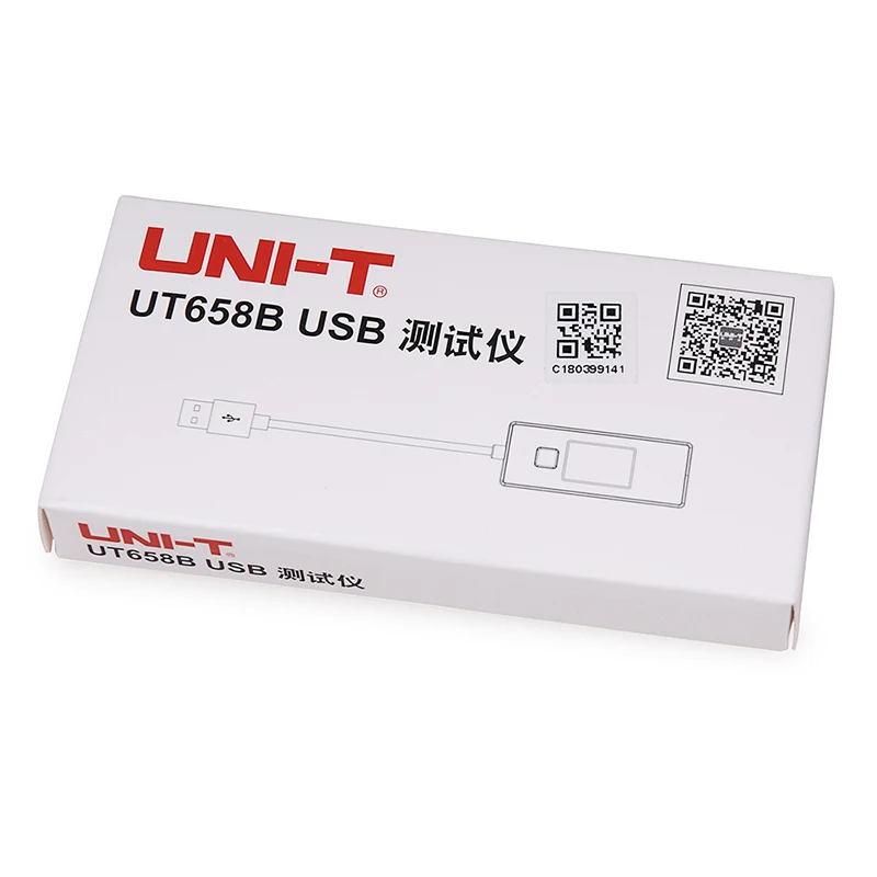 UNI-T UT658 UT658B USB Тестер Вольтметр Амперметр цифровой ЖК-дисплей Напряжение монитор измеритель тока Емкость тестер 9 В 3A ЖК-подсветка США