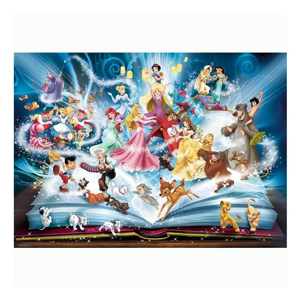 

5D diamond painting cross stitch full square rhinestone Mosaic Pattern diy diamond embroidery Disney member living room decor