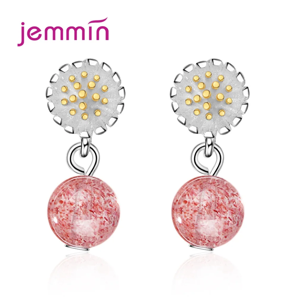 Ladies Fashion Jewelry Simple Novel Style Pop 925 Sterling Silver Earrings For Women Best Wedding Free Shipping | Украшения и