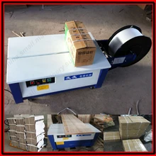 Высокое качество низкая цена автоматический деревянный обвязка, картонная коробка пресс-подборщик, картонная обвязочная машина