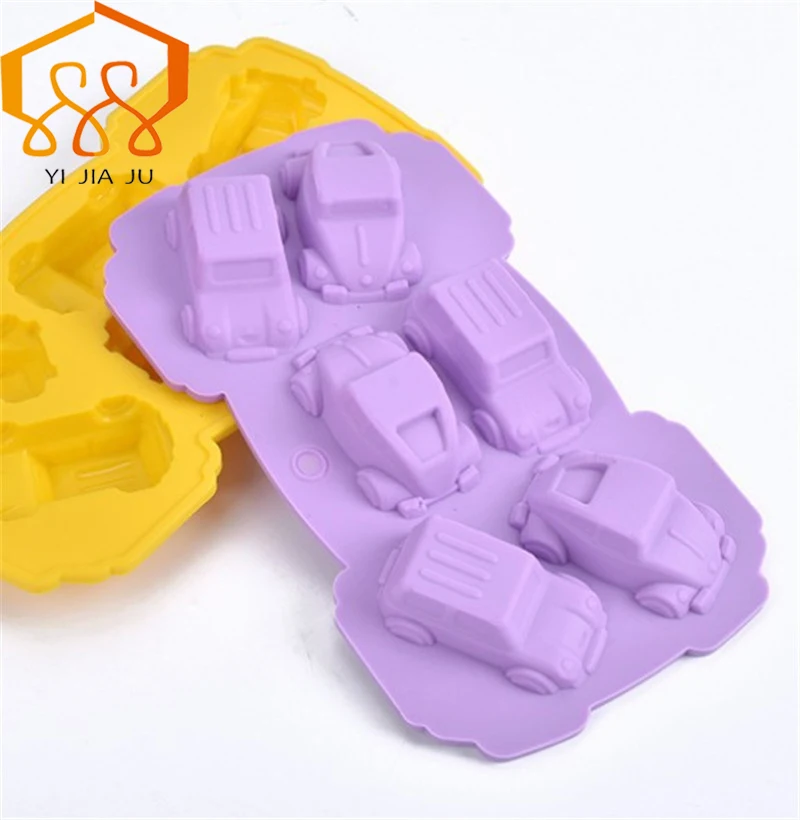 

3D Car Baking Tools Kitchen Cookware Silicone Mold Guitar Ice Cube DIY Cake Tool Free Shipping