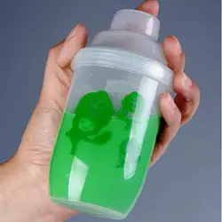 250 ml мерная чашка Спорт на открытом воздухе Пластик Портативный чашки бутылка для воды напитков шейкер, бутылка для протеина для воды