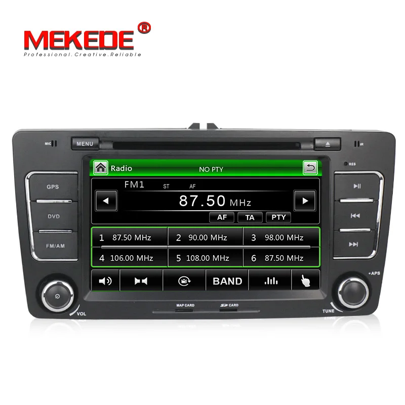Cheap free shipping Car DVD Player GPS Navigation for Skoda Octavia 2009- 2013 a5 with Canbus BT Radio Stereo 7