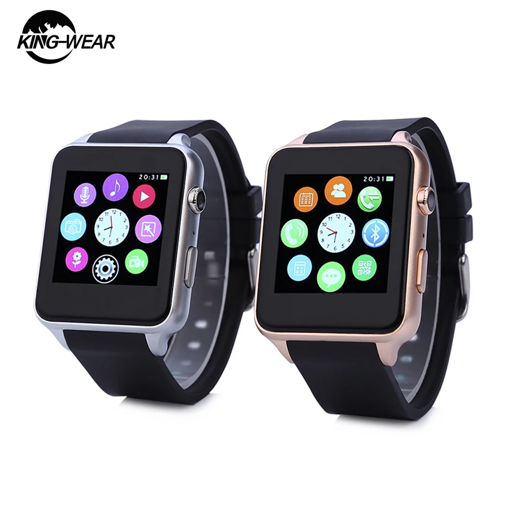 

KingWear GT88 Smartwatch Phone MTK2502 IP57 2.5D Screen Anti-lost Heart Rate Monitor Camera Music Health Track Smartwatch