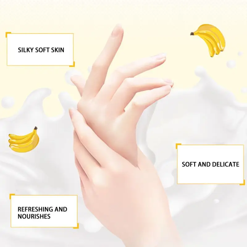 Крем для рук Banana Anti chapping крем защита кожи Молочный увлажняющий питающий лосьоны
