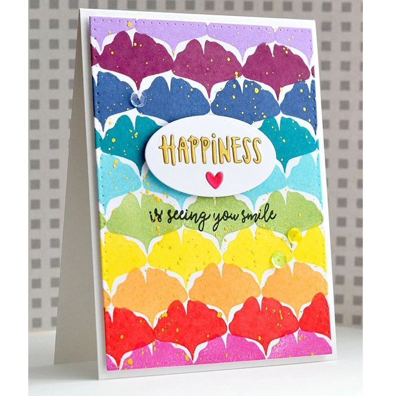 

Happiness Sweet Heart Metal Cutting Dies And Stamps Set For DIY Scrapbooking Embossing Paper Cards Decorative Crafts New 2018