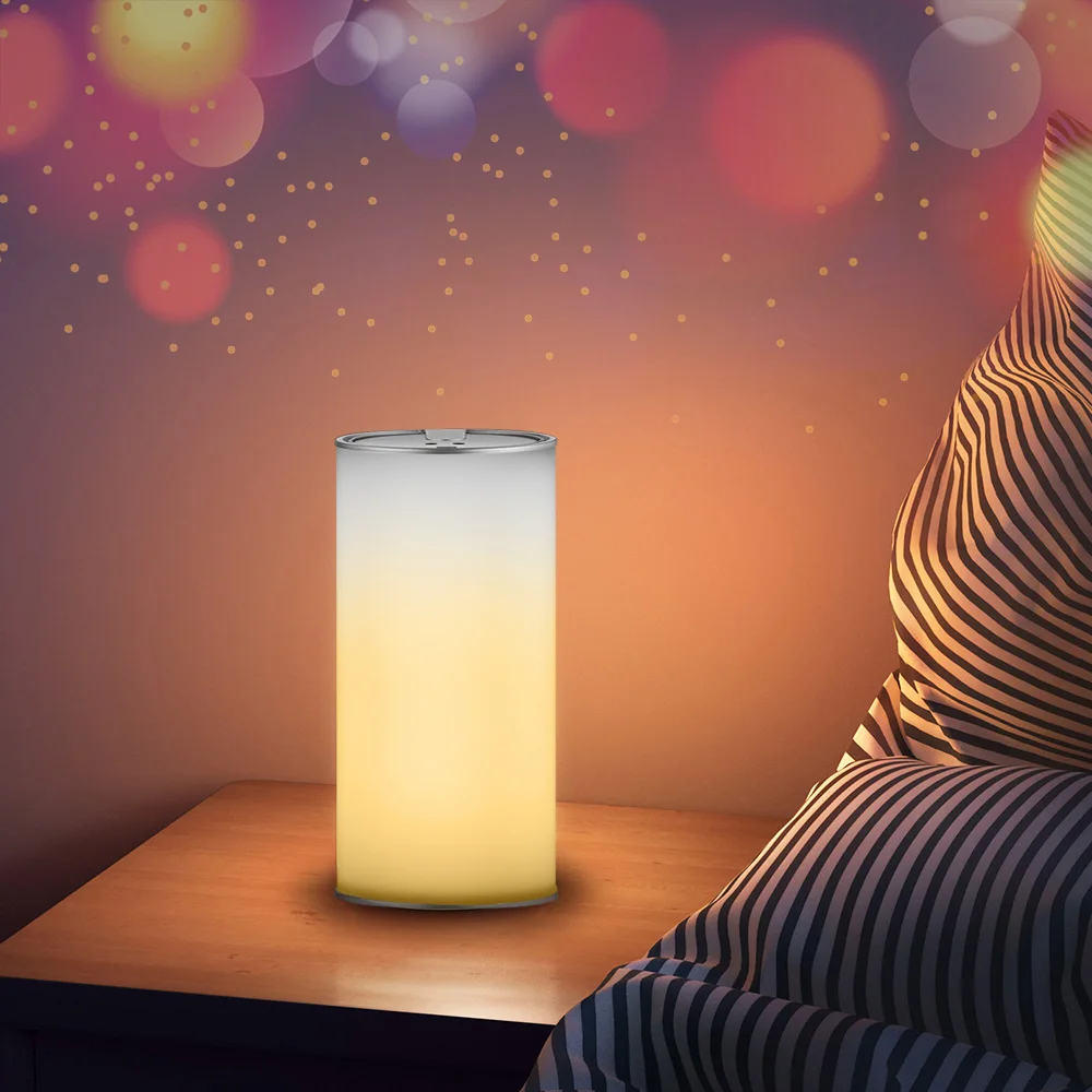 

Utorch YL304B 3D Indoor Gesture Control Night Lamp USB Charging LED Night Light Art Atmosphere Table Desk Light Home Decorations