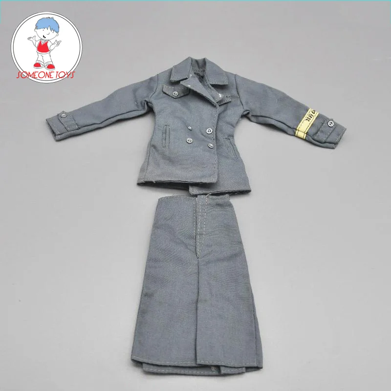 

1/6 Female Soldier Clothes Coat Dress DIY 12 Inches Action Figures