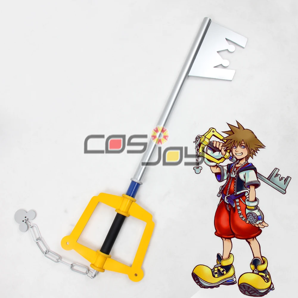 

Kingdom Hearts Kingdom Key Sora's Keyblade PVC Cosplay Prop-0016