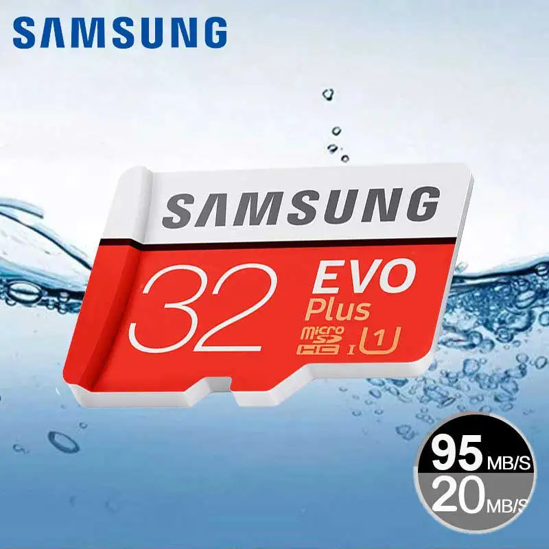Дешевый карта памяти Samsung Micro SD карты памяти 64 ГБ 32 ГБ Class10 TF Micro memoria карты TFcard SDHC SDXC UHS I с кольцо крюка для мобильного телефона micro sd флешка