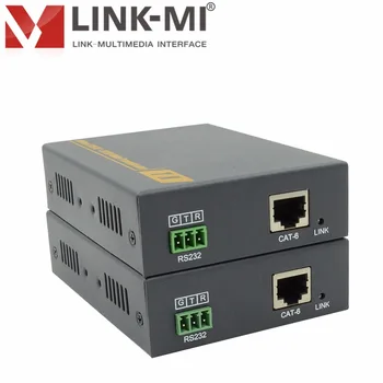 

LINK-MI LM-HT201D 100m DVI Extender Transmitter and Receiver Over Cat6 Cable Support 3D, RS232 Port 4Kx2K UTP LAN cable