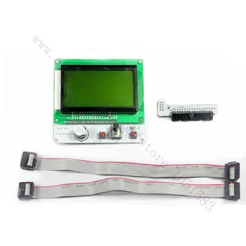 

RAMPS1.4 LCD12864 Graphic Matrix Display Module Intelligent Controller For 3d printer parts /Accessories Free Shipping