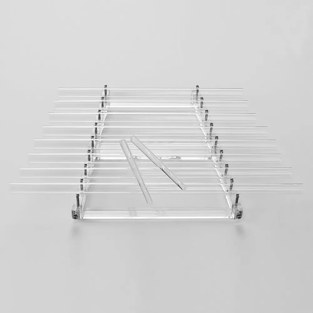

432Hz Crystal Singing Harp C Key 8 Notes Healing Musical Instrument for Sound Therapy with Mallets Aluminum Carry Case