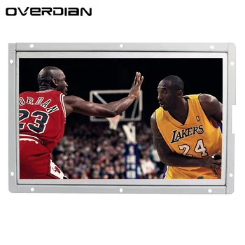 

10/10.1" VGA/HDMI/AV/TV Interface Industrial Control LCD Non Touch Monitor White Open Frame 1366*768 Metal Shell