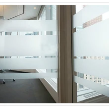 Чистый матовый 40*400 см длина утолщение ванная комната матовое окно гель статическое липкое офис пленка деловая комната перегородка наклейка