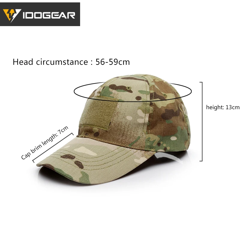 IDOGEAR Airsoft Baseball Cap Dad Hat 