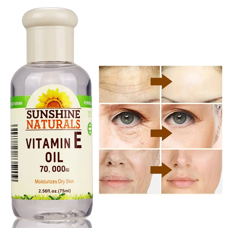 Naturals Vitamin E Oil 70000iu Skin Care Face Lift Essence