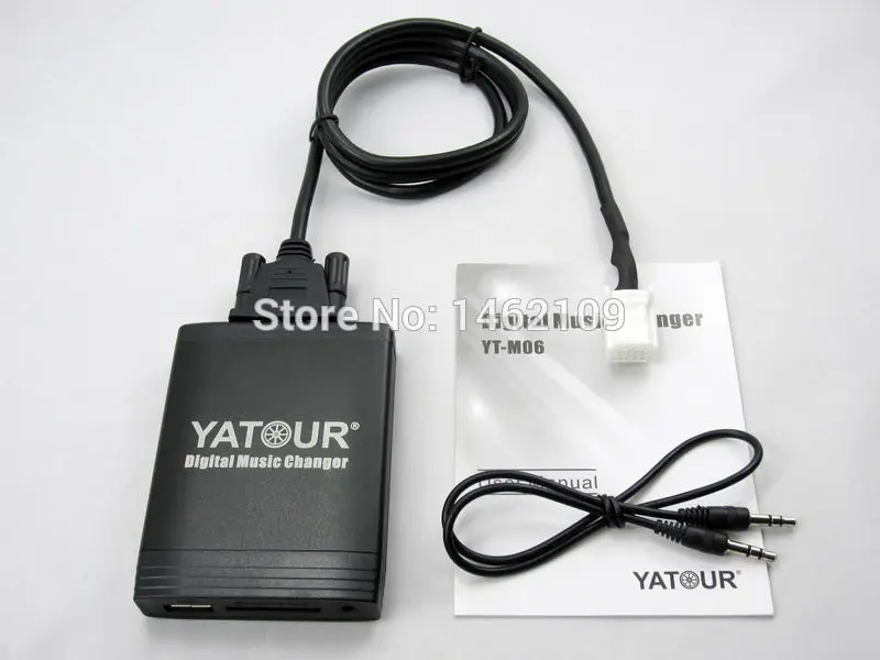 YATOUR автомобильный адаптер AUX MP3 SD USB музыкальный CD-переключатель 6+ 6PIN разъем для LEXUS IS200/250/300/350 LS430 RX300/330/350/400 h радио