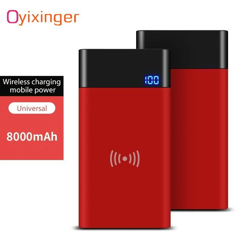 

OYIXINGER Fast Wireless Charger For IPhone X Xr XS Max 8P For Galaxy S8 S9 S7 6 Plus Note 8 9 Wired And Wireless Shared Charging