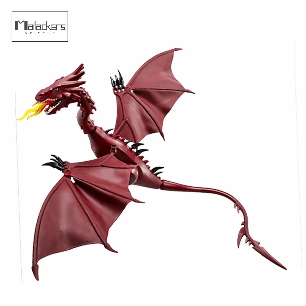 

Mailackers PG931 Smaug Dolls The Hobbit Desolation 79018 The Lonely Mountain Dol Guldor Battle Toys For Children legoing