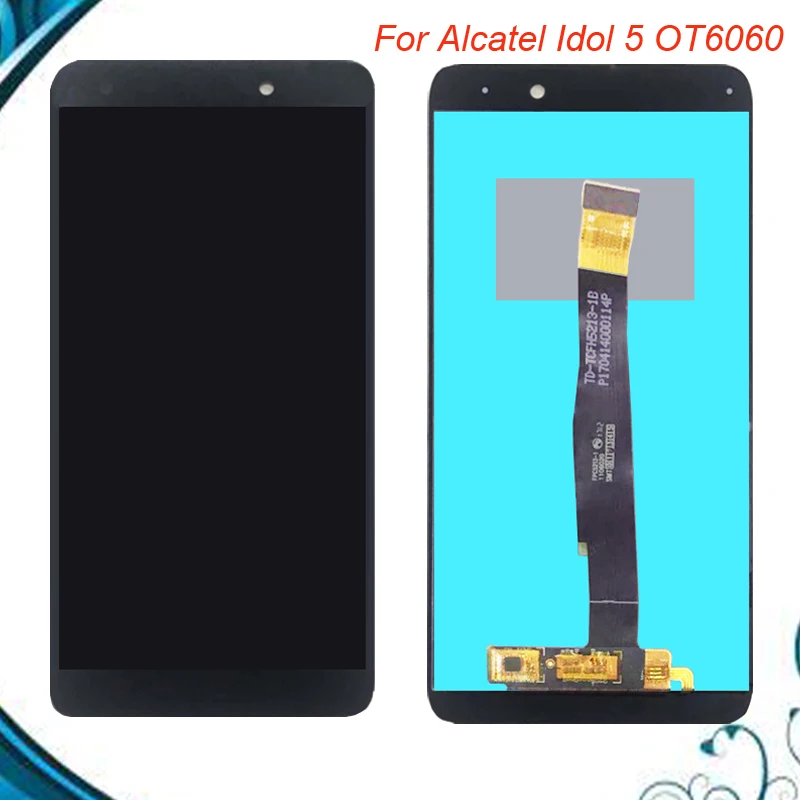 

100% Tested OK For Alcatel Idol 5 OT6060 LCD Display and Touch Screen For Alcatel Idol 5 OT6060 Mobile Phone