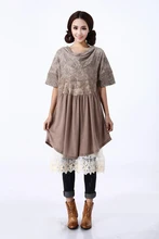 tunic vestidos femininos robe elbise lolita mujer mori wool maxi batas vestido de festa longo crochet