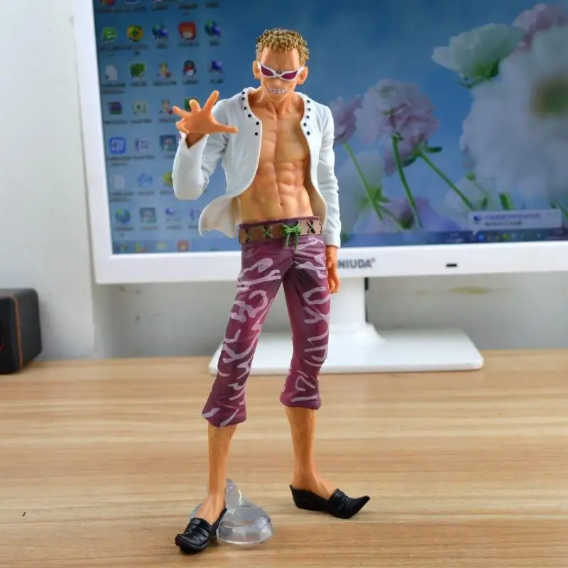 26 см аниме Одна деталь сэр Крокодил/Dracule Mihawk/Donquixote Doflamingo ПВХ рис Коллекционная lchiban kuji модель игрушка в подарок