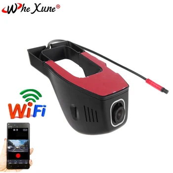 WHEXUNE WiFi Car DVR Dash Cam FHD 1080P Night Vision Hidden Dashboard Camera Car Video Driving Recorder Vehicle Camera G-sensor original philips cvr 108 car dvr camera 130 degree driving video recorder dash camera 1080p with g sensor wdr night vision