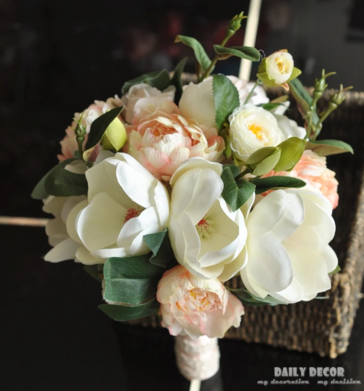 Женский Свадебный Цветочный букет невесты ramo de boda|flower wedding|flowers bridesmaidbouquet bride |
