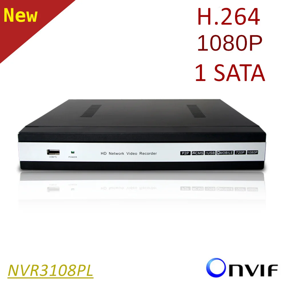 

ElitePB NVR 8CH HD IP 1080P CCTV digital network video recorder NVR-3108PL 8CH Channel Support Onvif