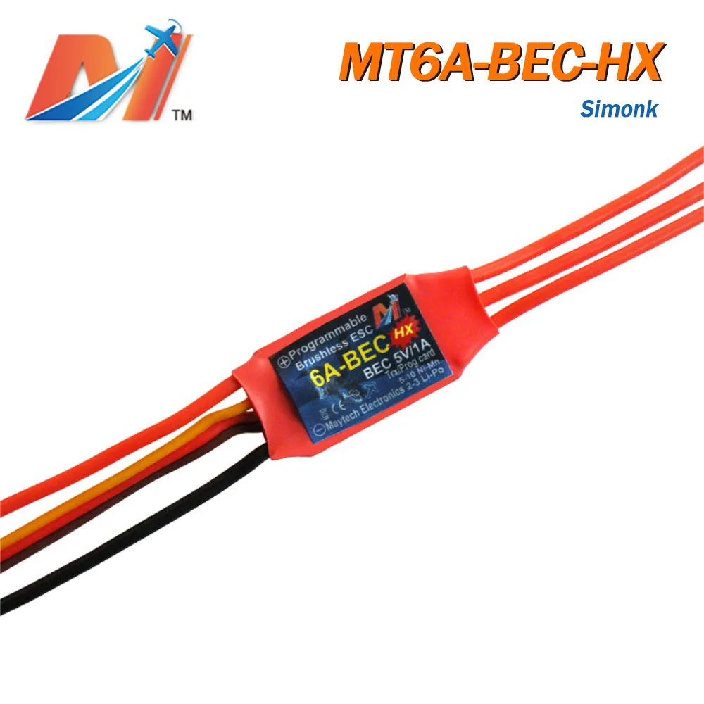 Maytech распродажа бесщеточный скоростной контроллер RC ESC 6A для syma Вертолет