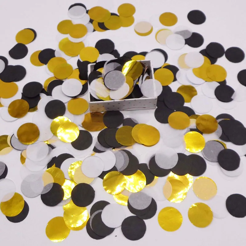 

2.5CM 20g Confetti Round Birthday Wedding Hen Party Decoration Supplies DIY Balloon Accessories QT25