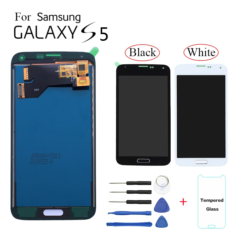 

For SAMSUNG Galaxy S5 LCD G900M G900A G900T G900FD LCD Display Touch Screen Digitizer For Samsung S5 Replacement LCD