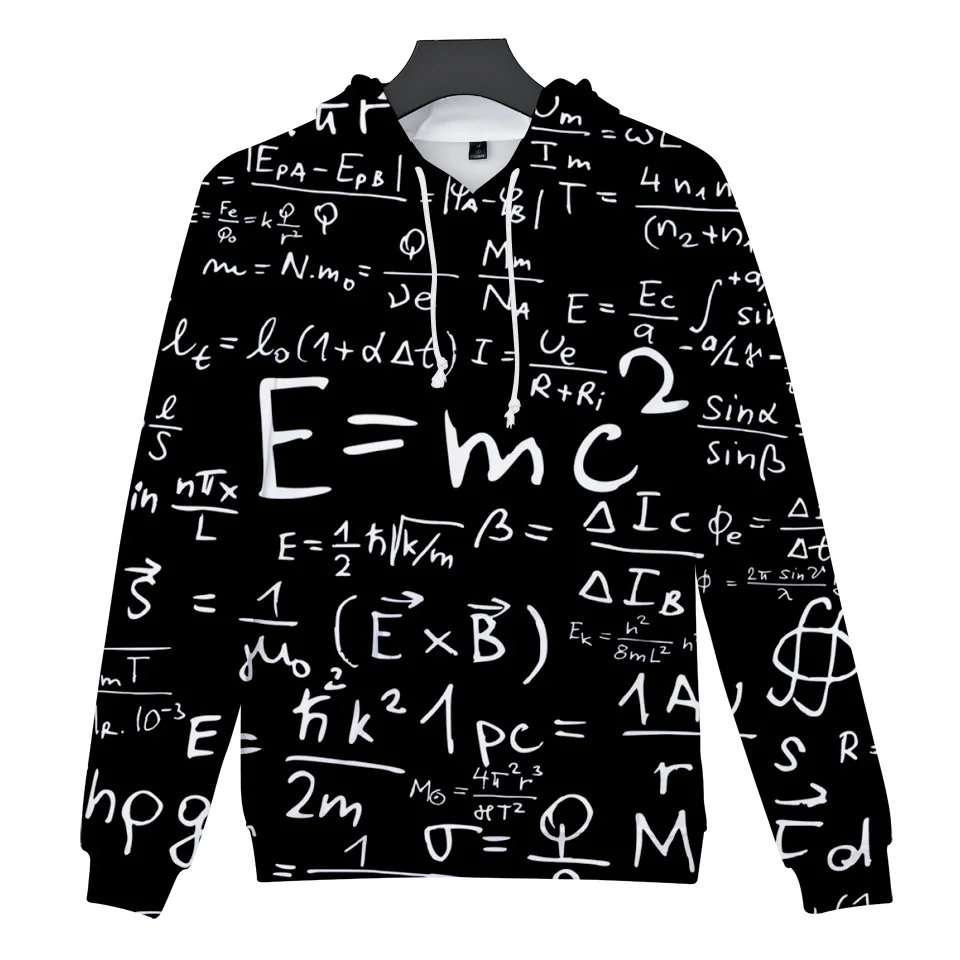 Забавный 3D принт комический Альберт ХУДИ С Эйнштейном толстовки мужские 3D E MC2 высокое качество толстовка уличная куртка одежда