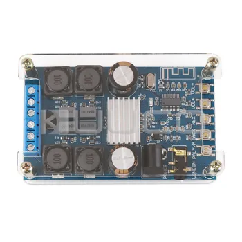 

Bluetooth Digital Amplifier Module 50W*2 Dual Channel Audio Amplifier DC 4.5~27V Amplifier Board with Protective Shell