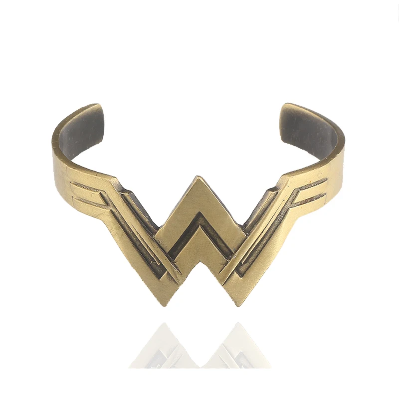 Movie Jewelry Wonder Woman Charm Bangle Bracelet High Qualityin