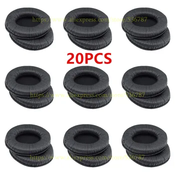 

10pair/20pcs Headphones Cushion Black Headphone Earpads Replacement for Sennheisers HD202 HD212 HD437 HD447 HD457 HD497