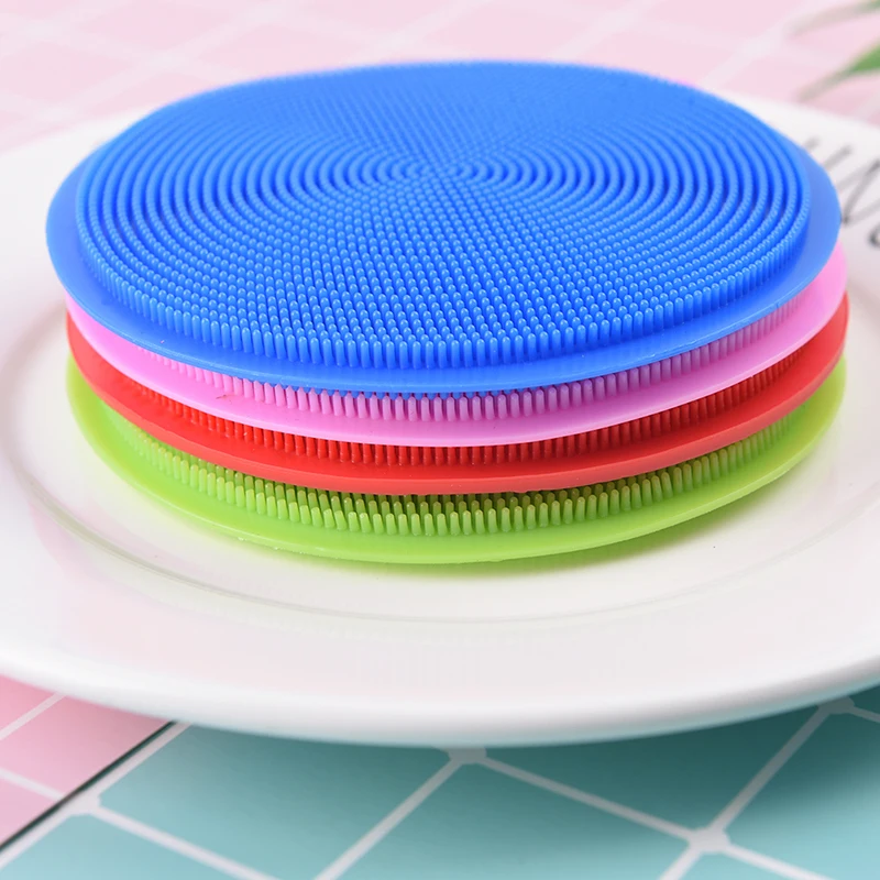 

Fruit Vegetable Cutlery Kitchenware Brushes Kitchen Tools Cleaning Brush Dishwashing Sponge Multi-functional