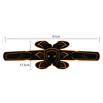 

Smart Fitness Muscle Stimulator Belt Abdominal Electric Muscle Belly Training Exercises Machine SMN88