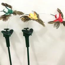 Солнечный Колибри Солнечный перо птица Солнечная энергия Вибрация танцы муха развевающийся Колибри Птицы Сад Двор декоративный кол