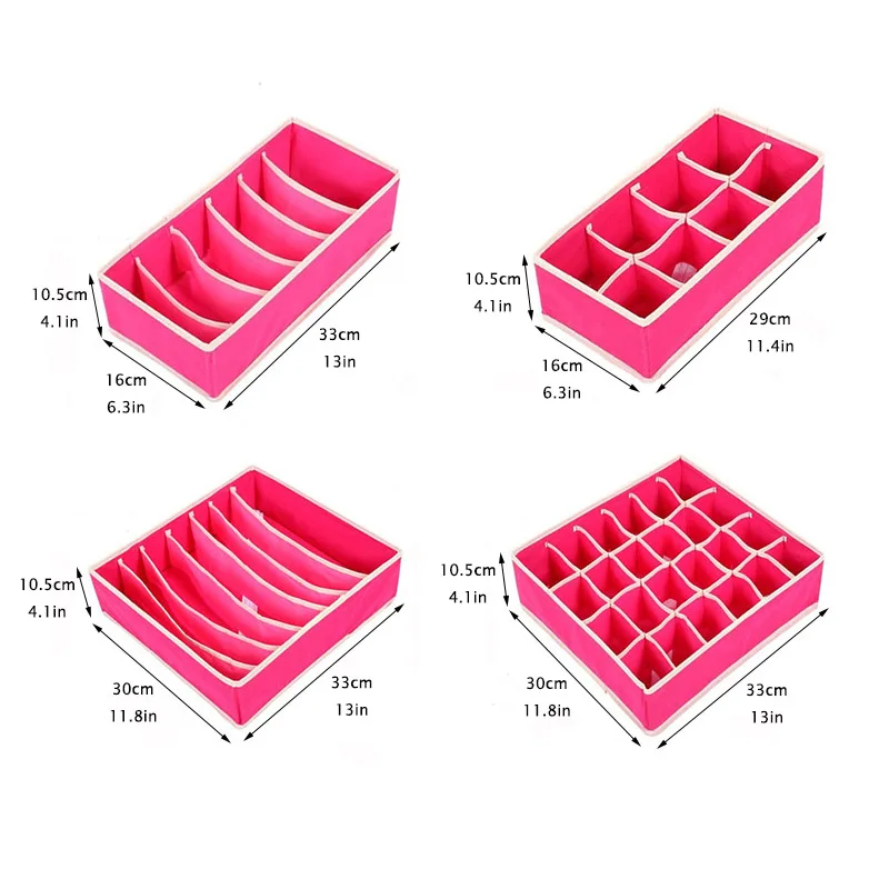 Нетканые коробки для хранения галстуков, носок, бюстгальтер, нижнее белье, разделитель ящика, шкаф, Домашний Органайзер, сумка, подвесной органайзер, коробка