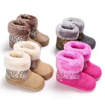 

Kids Boots Winter Children Boots Thick Warm Shoes Cotton-Padded Suede Buckle Boys Girls Boots Snow Boots Kids Shoes M2
